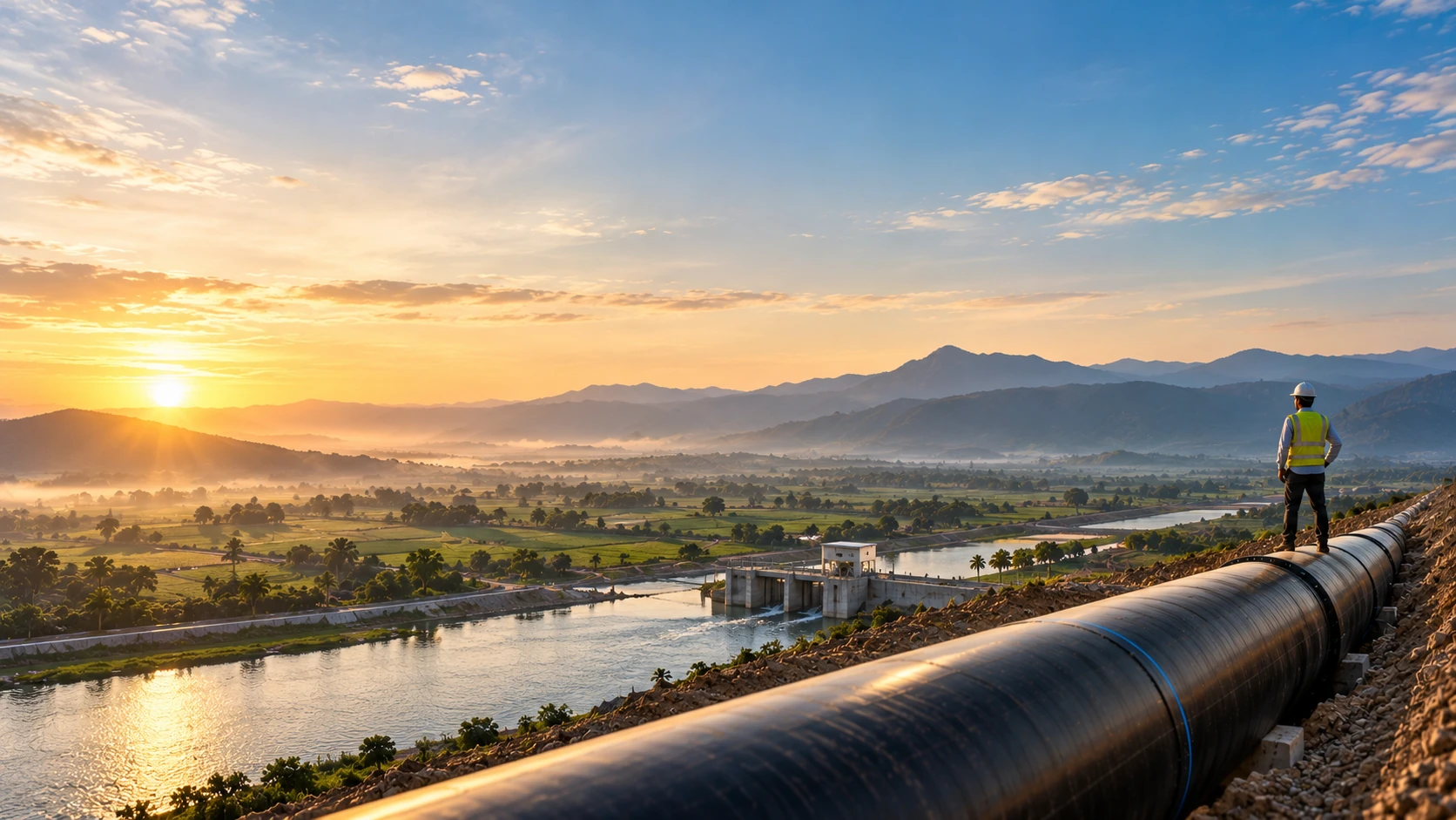 TARKO Infrastructure HDPE Pipeline and Reservoir